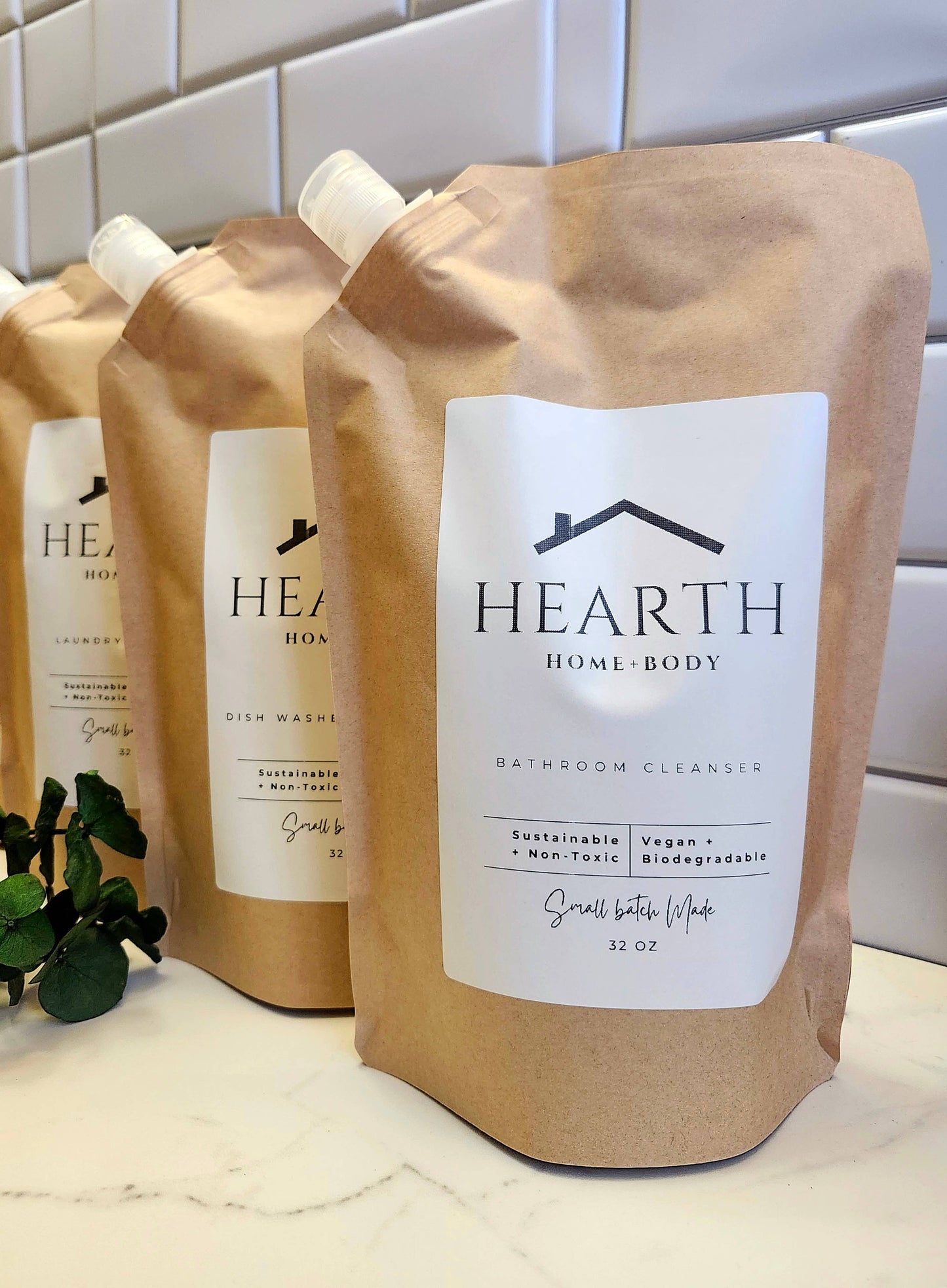 Hearth Home + Body 16 Eco-friendly Dish Washing Detergent - Non-Toxic — view 2