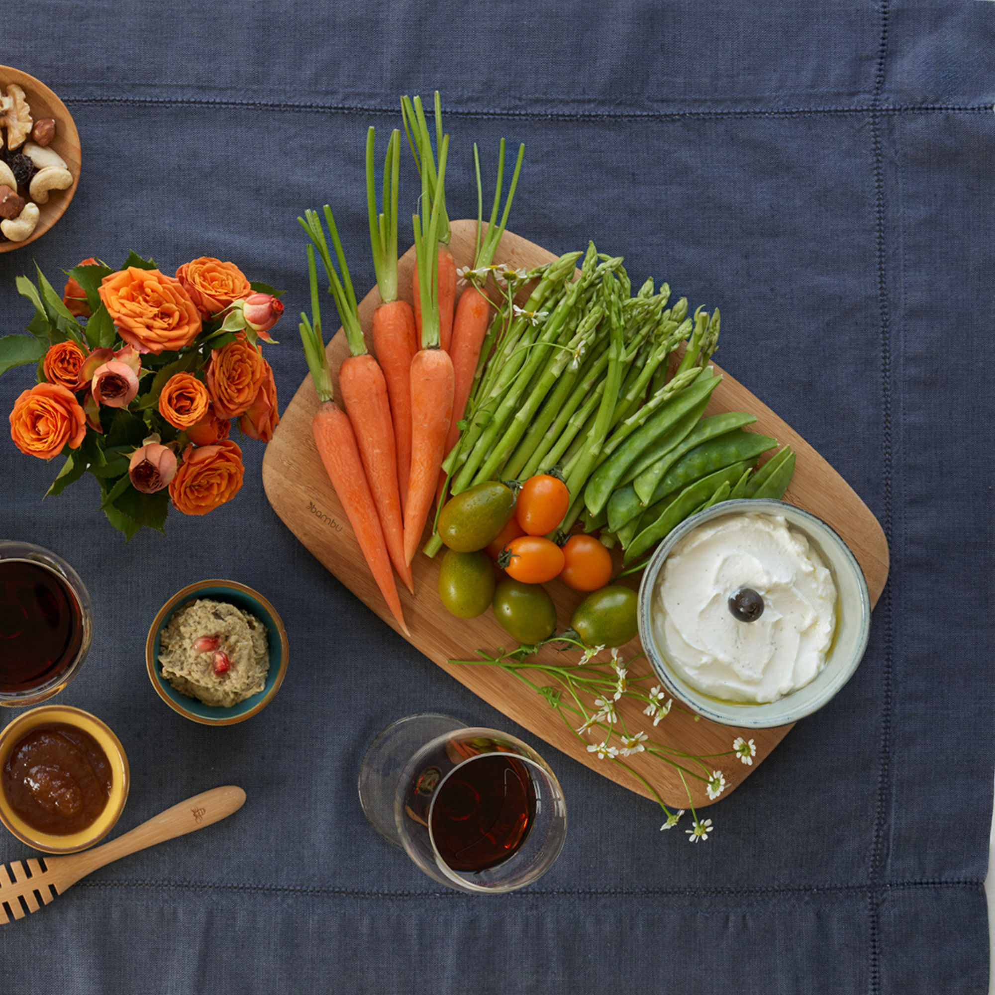 Classic Bamboo Cutting and Serving Board