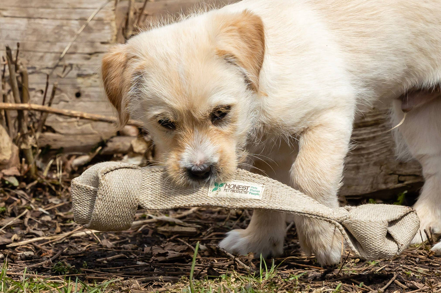 Handmade in USA Eco-Friendly Dog Tug Toy