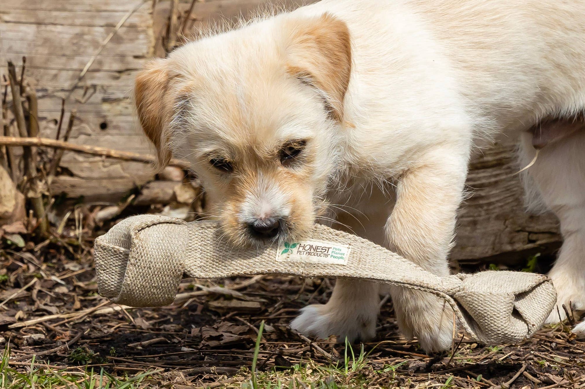 Handmade in USA Eco-Friendly Dog Tug Toy