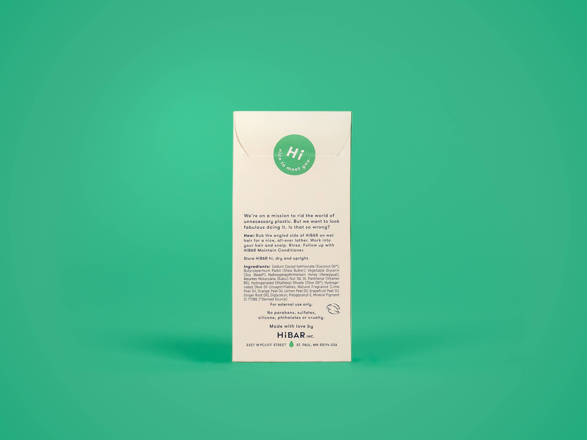 HiBAR Shampoo Bar