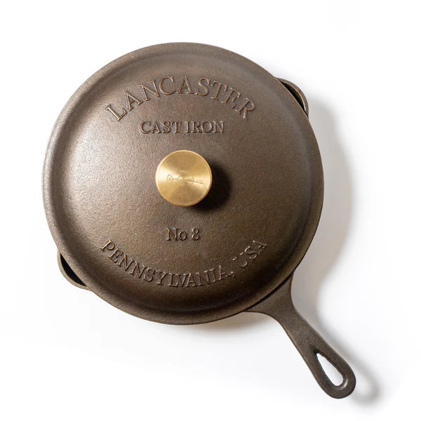 Lancaster No. 8 Cast Iron Lid,  Lid for 10.5" diameter skillet
