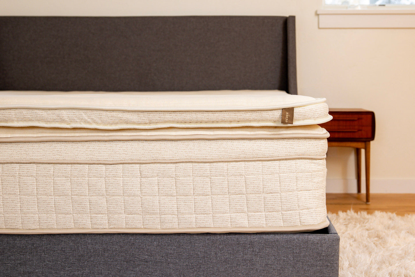 LeafScore Essentials Evaya Organic Mattress Topper — view 2