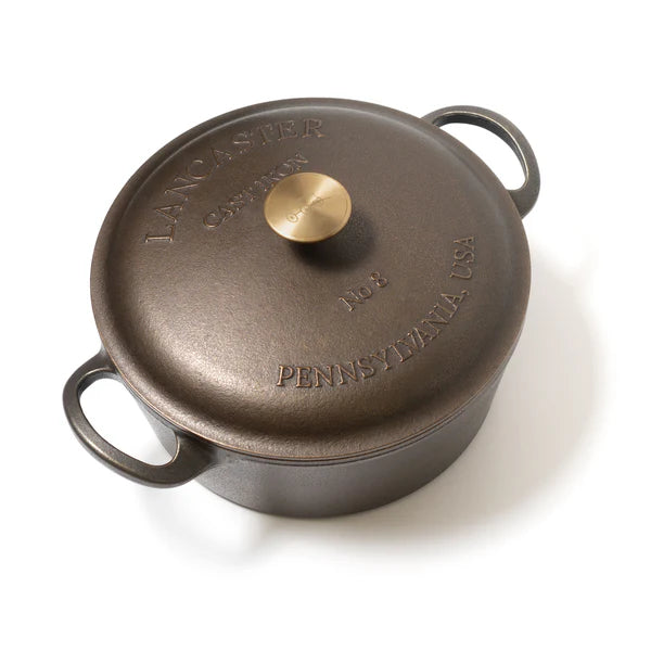Lancaster No. 8 Cast Iron Lid,  Lid for 10.5" diameter skillet