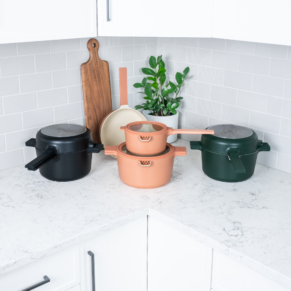 Alva Neat 5-Piece Nesting Cookware Set