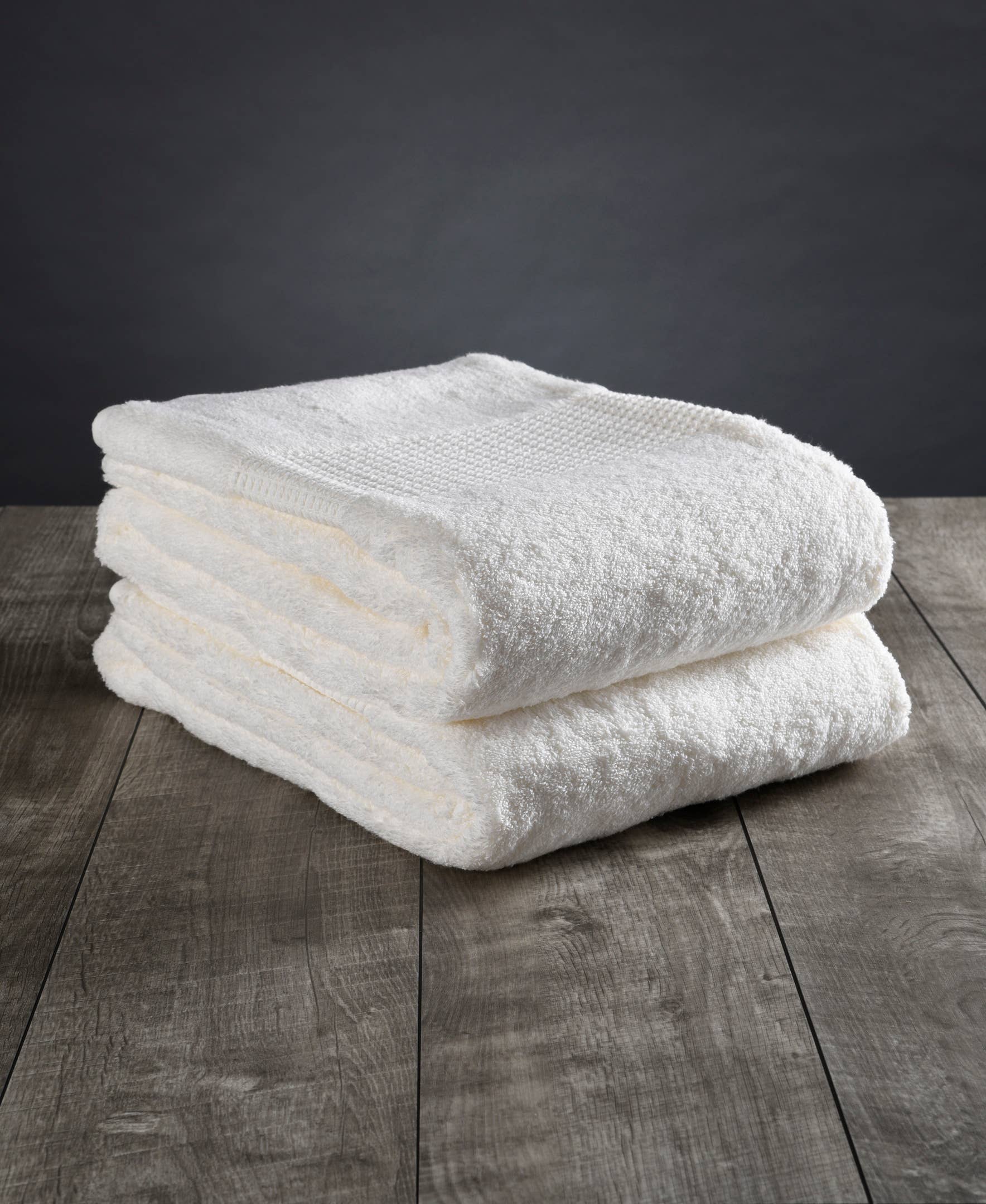 100% Organic Cotton Bath Towel- Twin Pack 30" x 54" towels