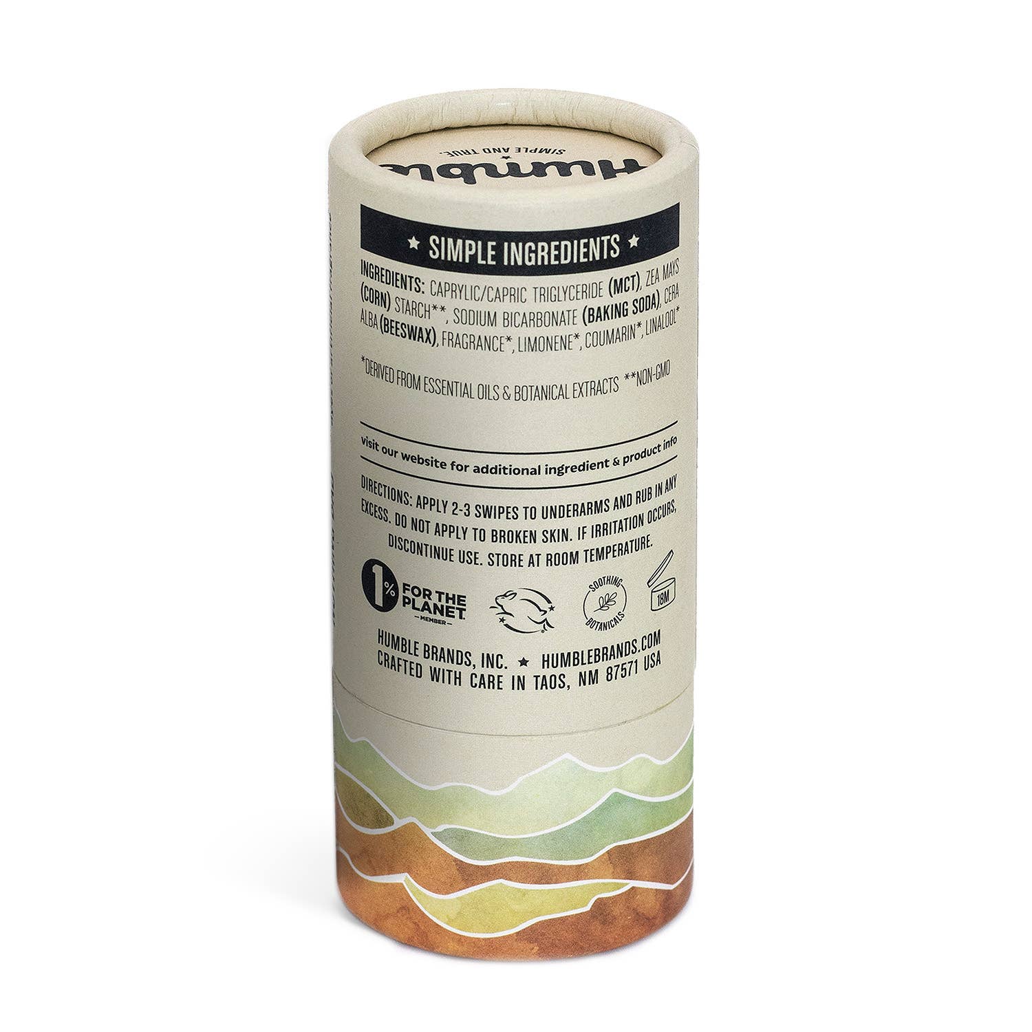 Humble Brands Original Plastic Free Deodorant