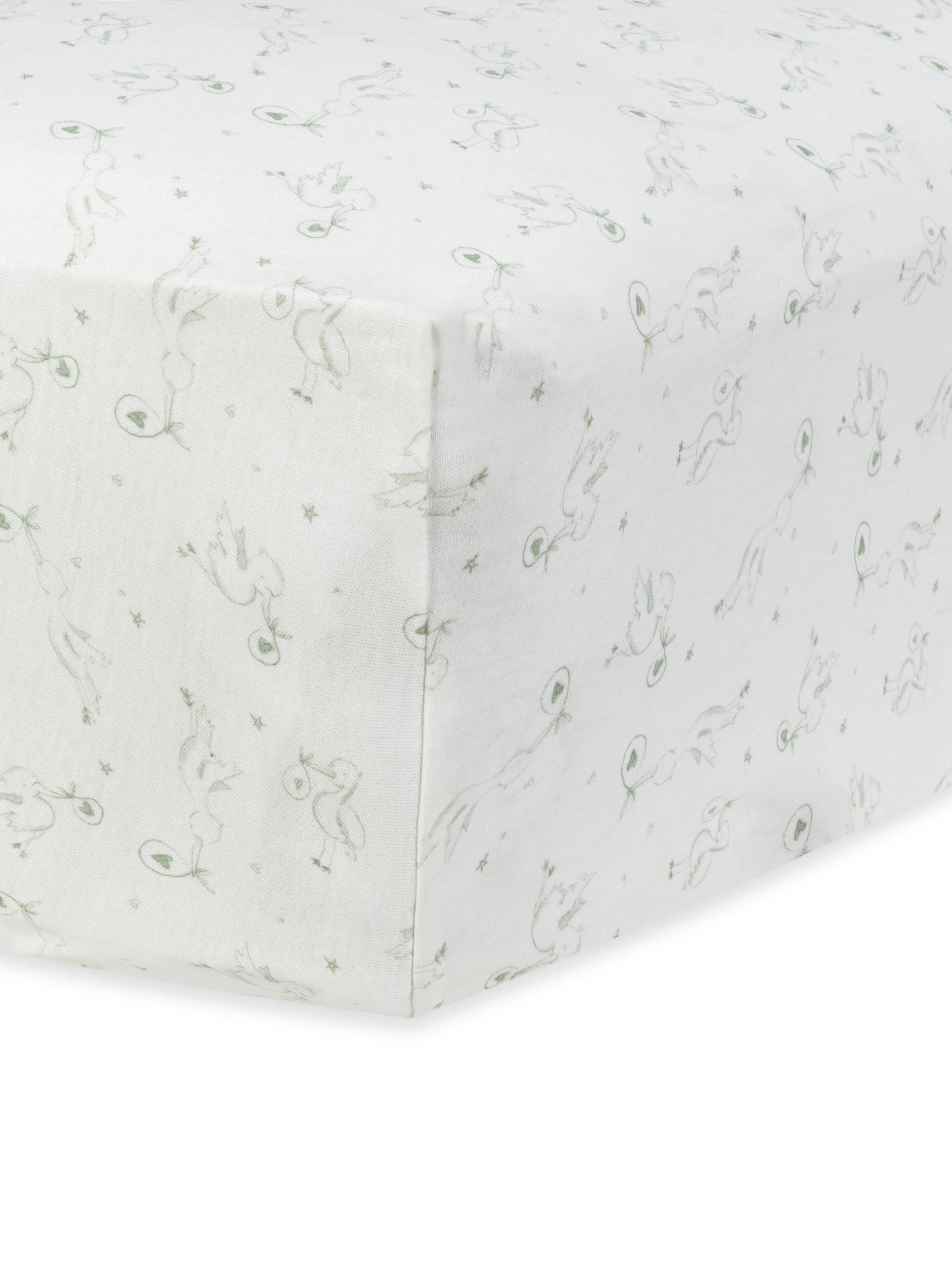 Crib Sheet - Stork