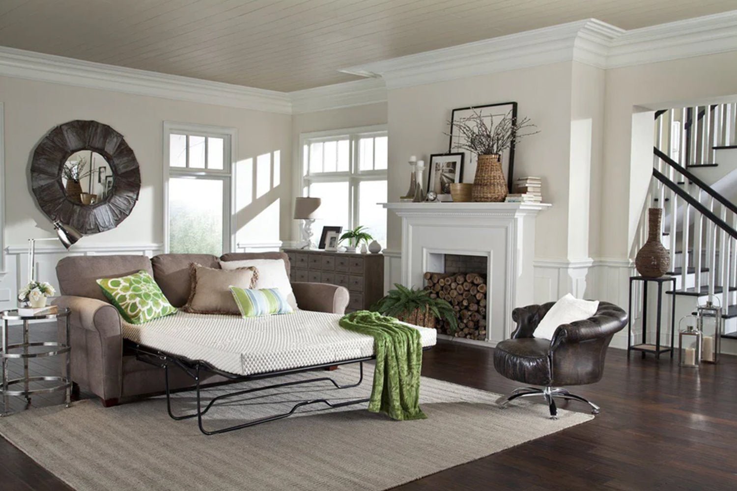 PlushBeds Latex Sofa Bed Mattress