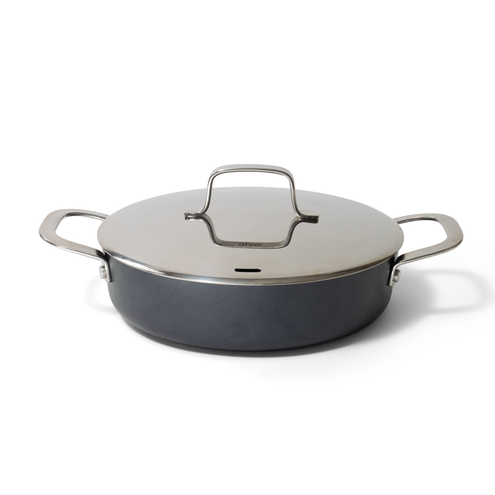 Alva Maestro 3.5 Qt. Nonstick Sauté Pan with Lid
