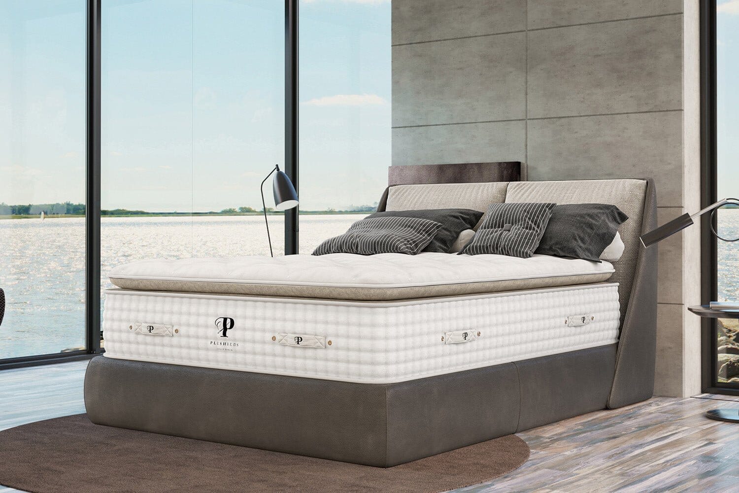 PlushBeds The Organic Bliss Pillowtop Organic Mattress