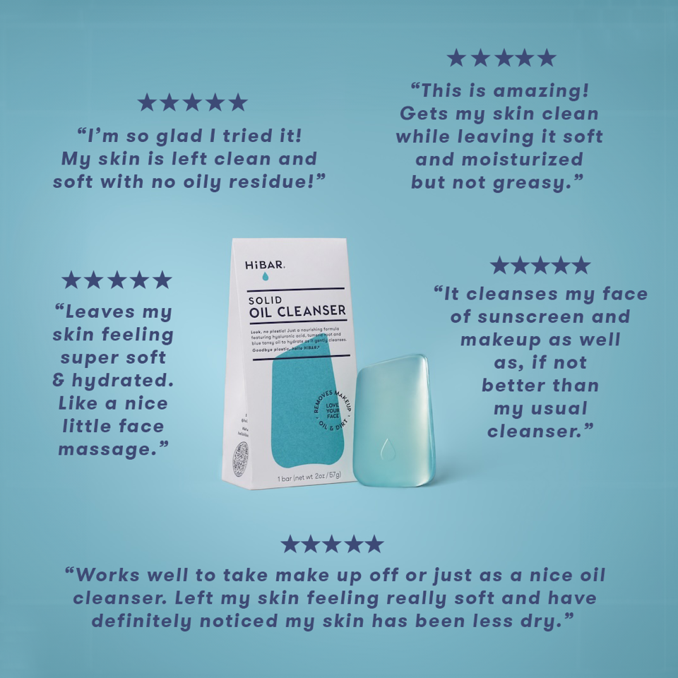 HiBAR Solid Oil Cleanser/Makeup remover — view 3