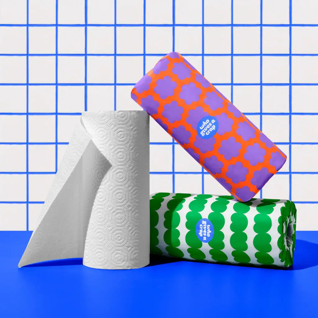 Who Gives a Crap 100% Recycled Paper Towels - 6 Rolls — view 2