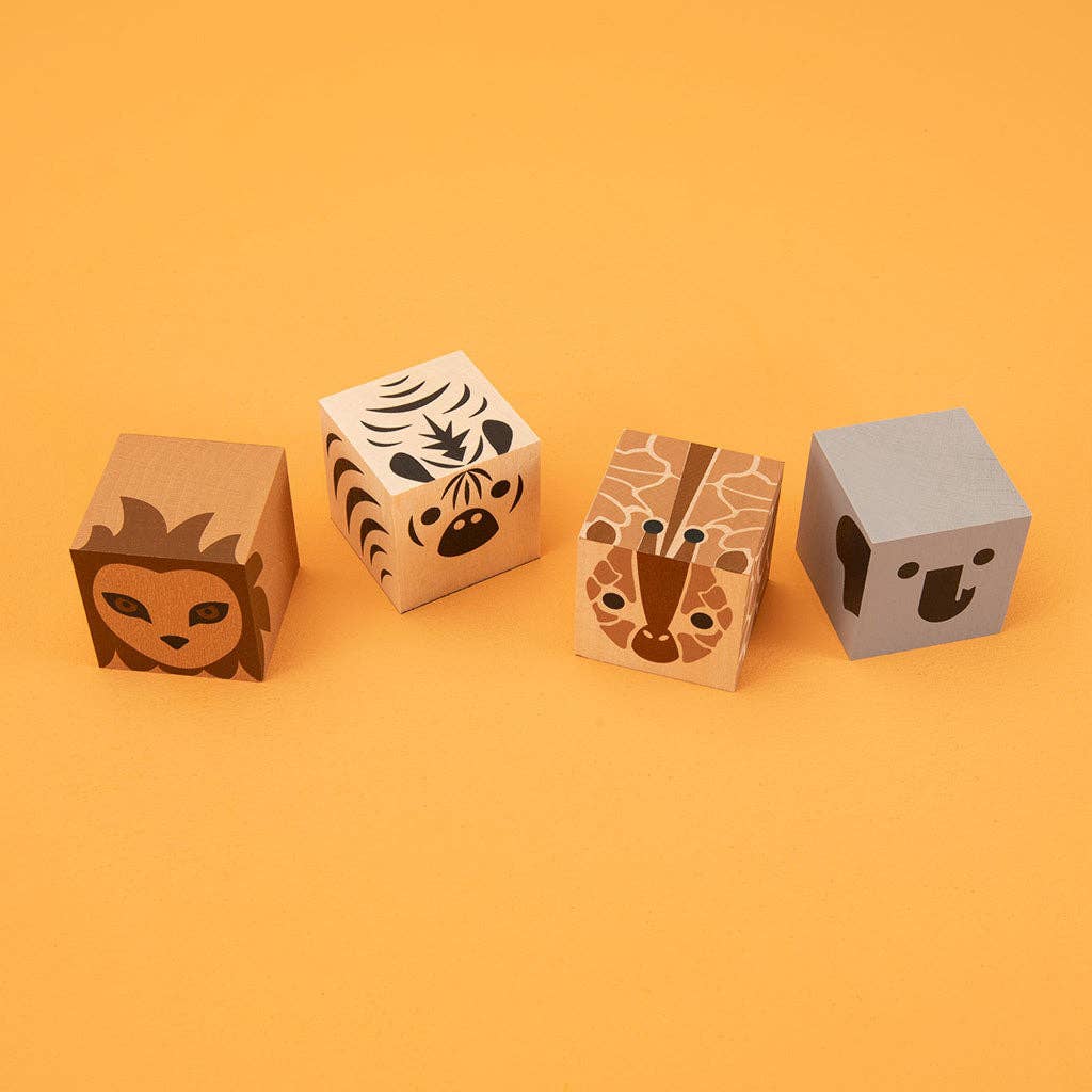 Uncle Goose Cubelings Safari Blocks — view 2