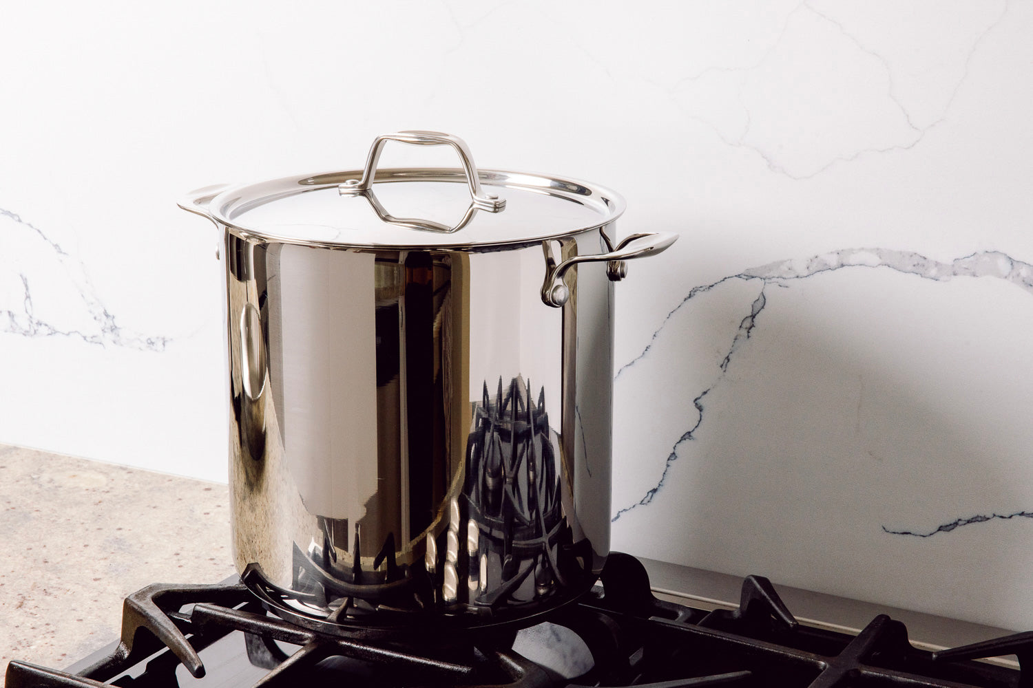 Alva Maestro Stainless Stock Pot with Lid