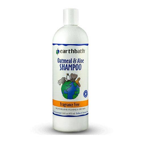 King Wholesale Pet Goods Earthbath Shampoo - Fragrance Free - 16oz