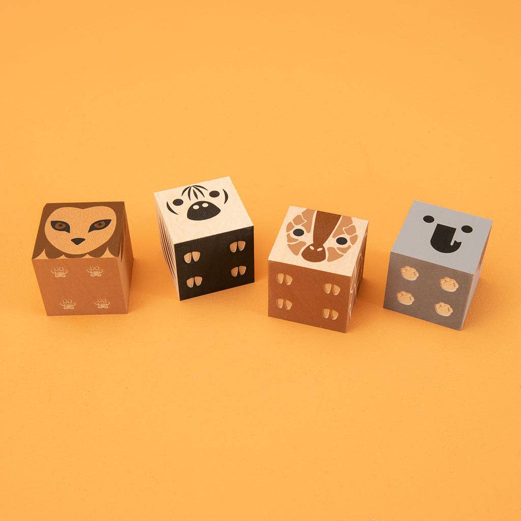 Uncle Goose Cubelings Safari Blocks — view 3