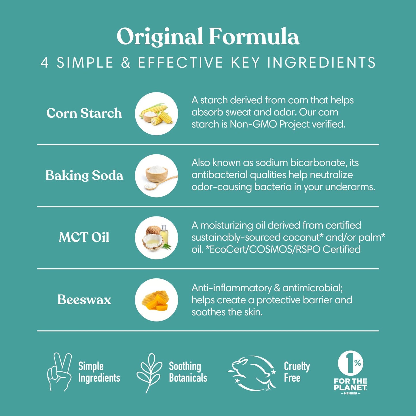 Humble Brands, Inc. Humble Brands Original Plastic Free Deodorant — view 5