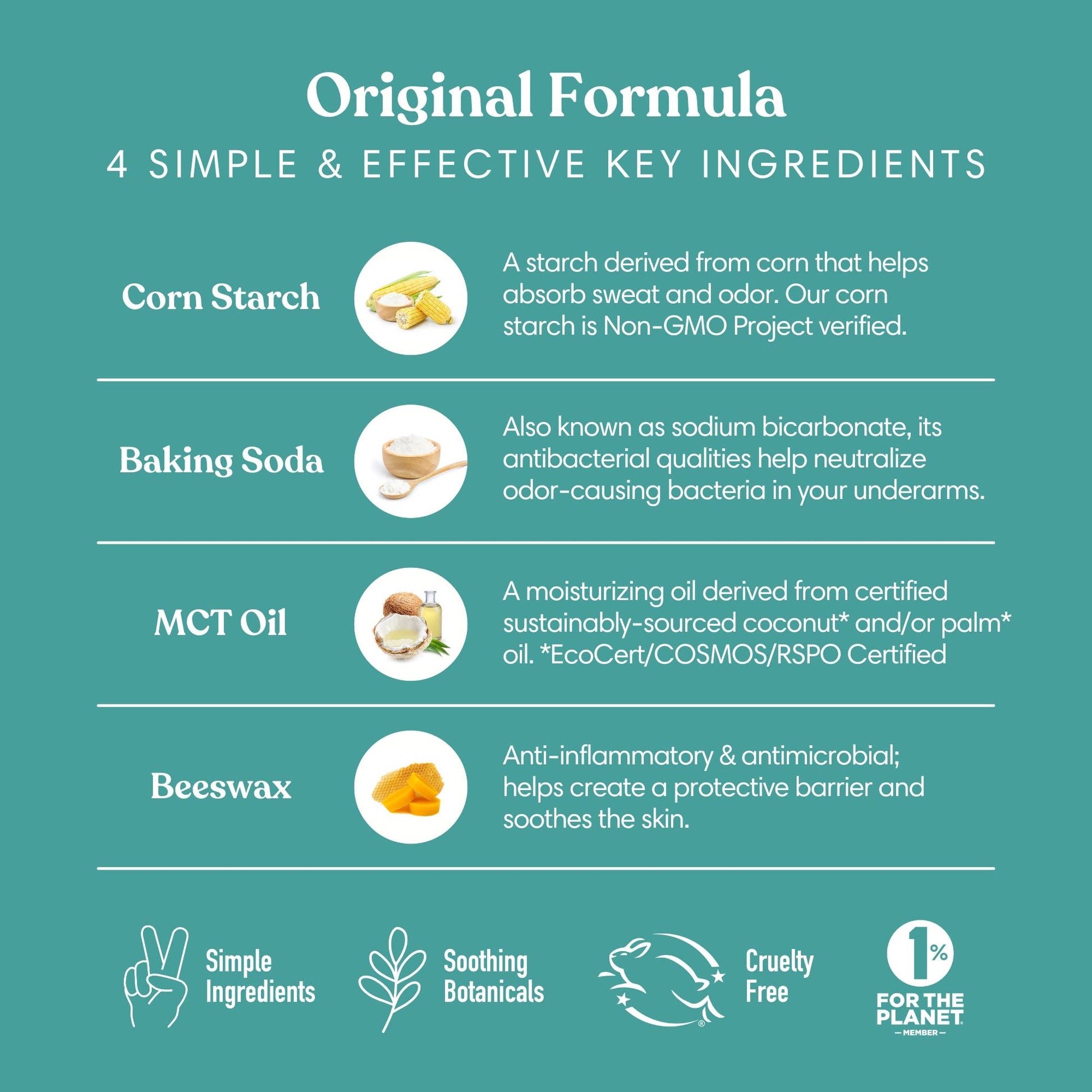 Humble Brands, Inc. Humble Brands Original Plastic Free Deodorant — view 5