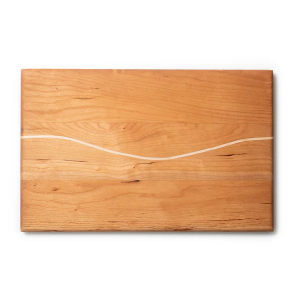Lancaster Cherry Wood 14" Wooden Cutting Board