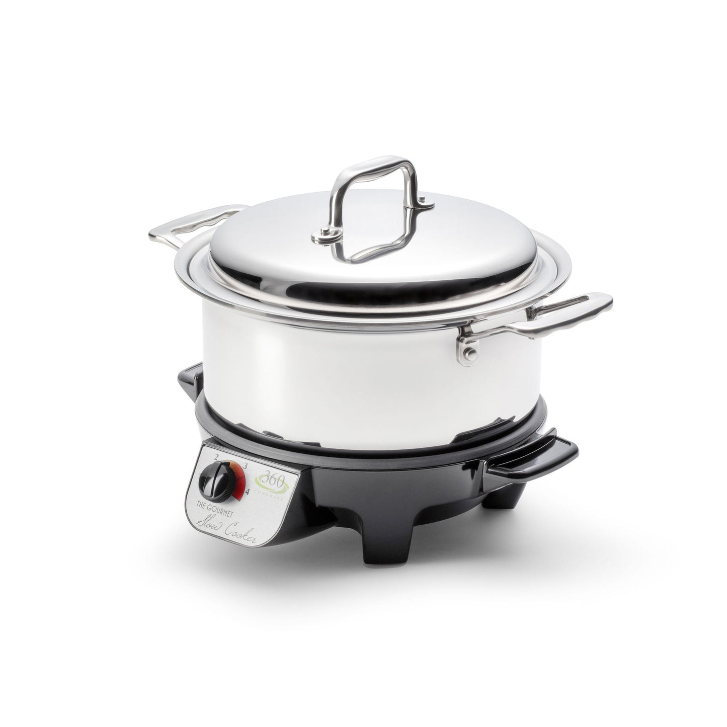 360 Cookware 4 Quart Slow Cooker Set by 360 — view 4