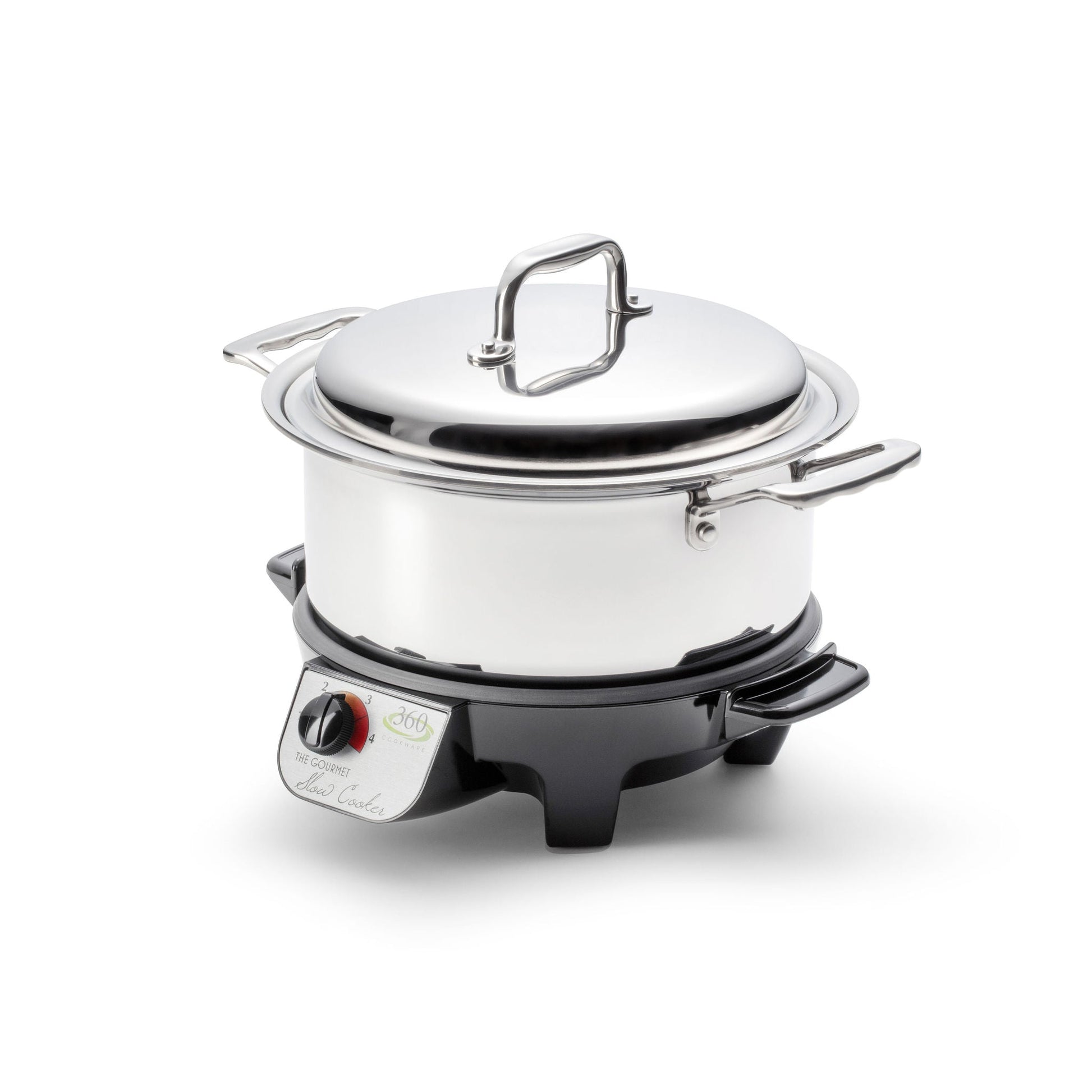 360 Cookware 4 Quart Slow Cooker Set by 360 — view 4