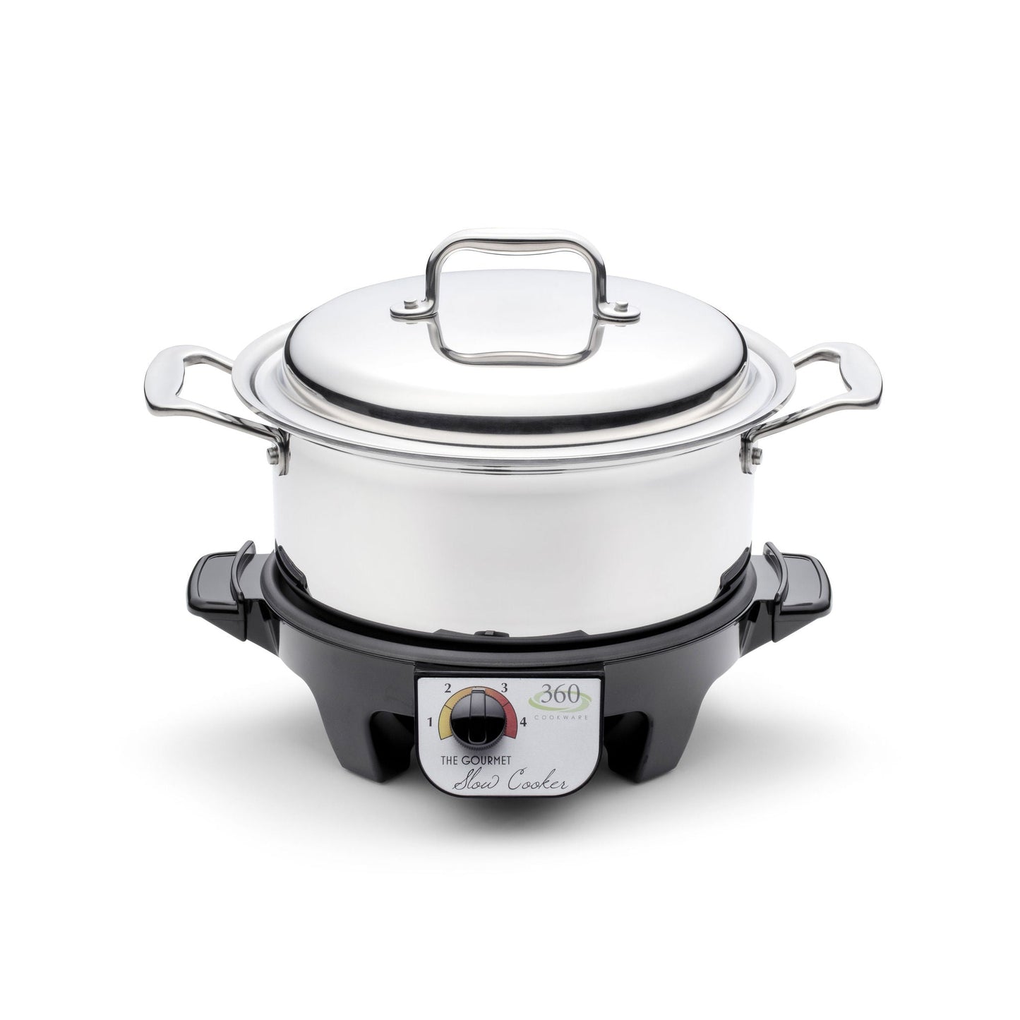 360 Cookware 4 Quart Slow Cooker Set by 360
