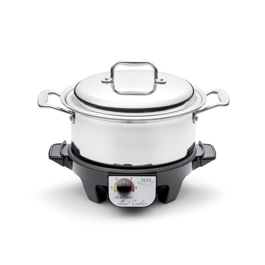 360 Cookware 4 Quart Slow Cooker Set by 360