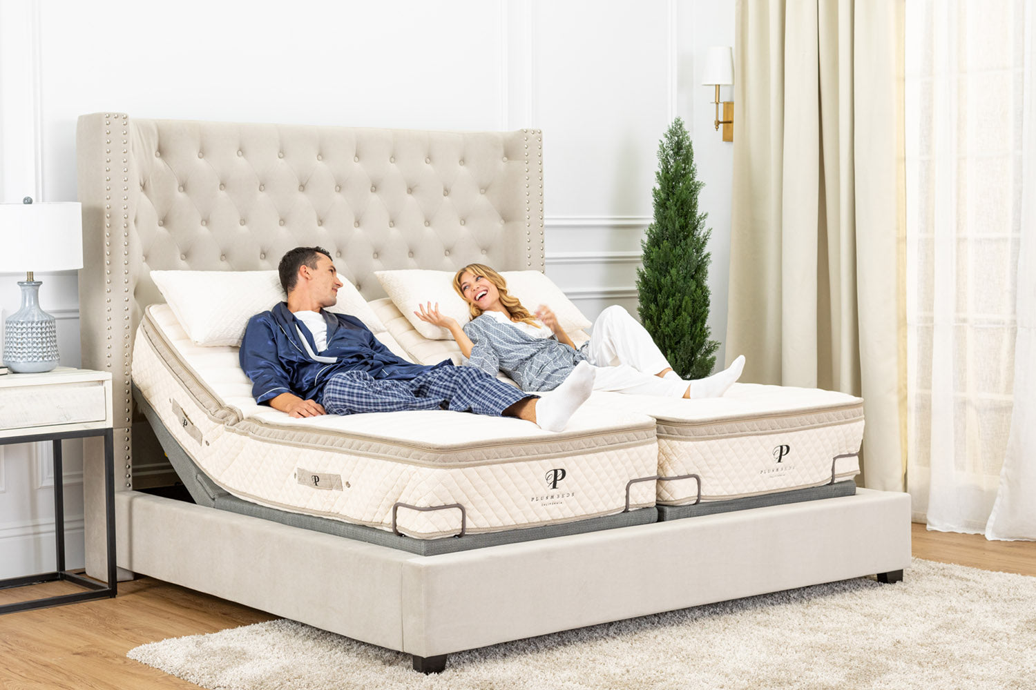 PlushBeds The Luxury Bliss Hybrid Latex Mattress