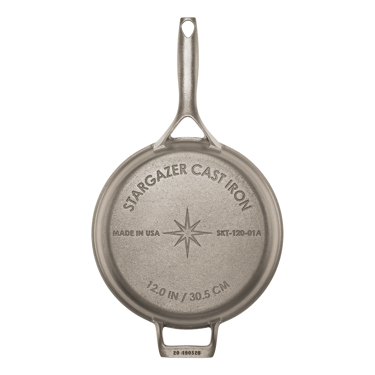 Stargazer Cast Iron 12-Inch Cast Iron Skillet