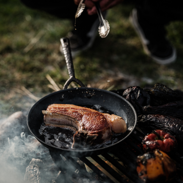 Alva Cookware Alva Artist Carbon Steel Frying Pan — view 3