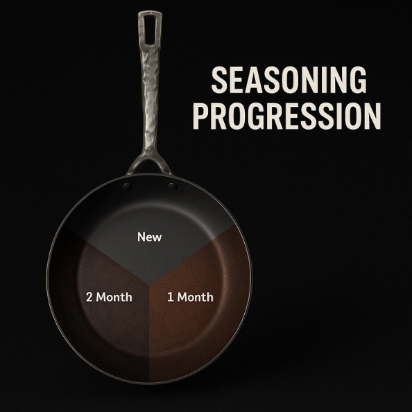 Alva Cookware Alva Artist Carbon Steel Frying Pan — view 5