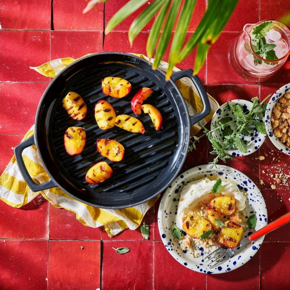 Alva Nori 11" Cast Iron Grill Pan