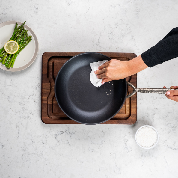 Alva Cookware Alva Artist Carbon Steel Frying Pan — view 6