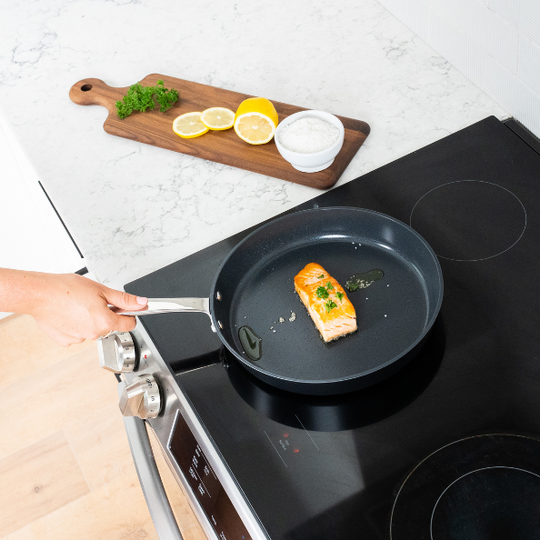Alva Cookware Alva Maestro 5-Ply Stainless Steel Nonstick Frying Pan — view 4