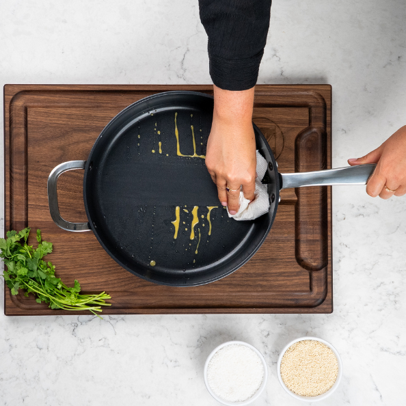 Alva Cookware Alva Maestro 5-Ply Stainless Steel Nonstick Frying Pan — view 8
