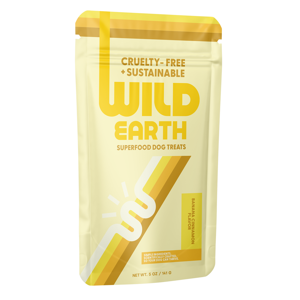 Wild Earth Superfood Dog Treats With Koji, Banana Cinnamon (5oz) — view 6
