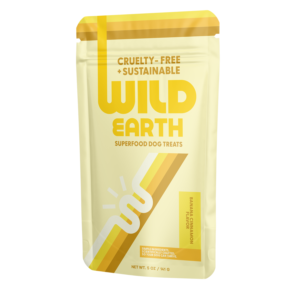 Wild Earth Superfood Dog Treats With Koji, Banana Cinnamon (5oz) — view 7