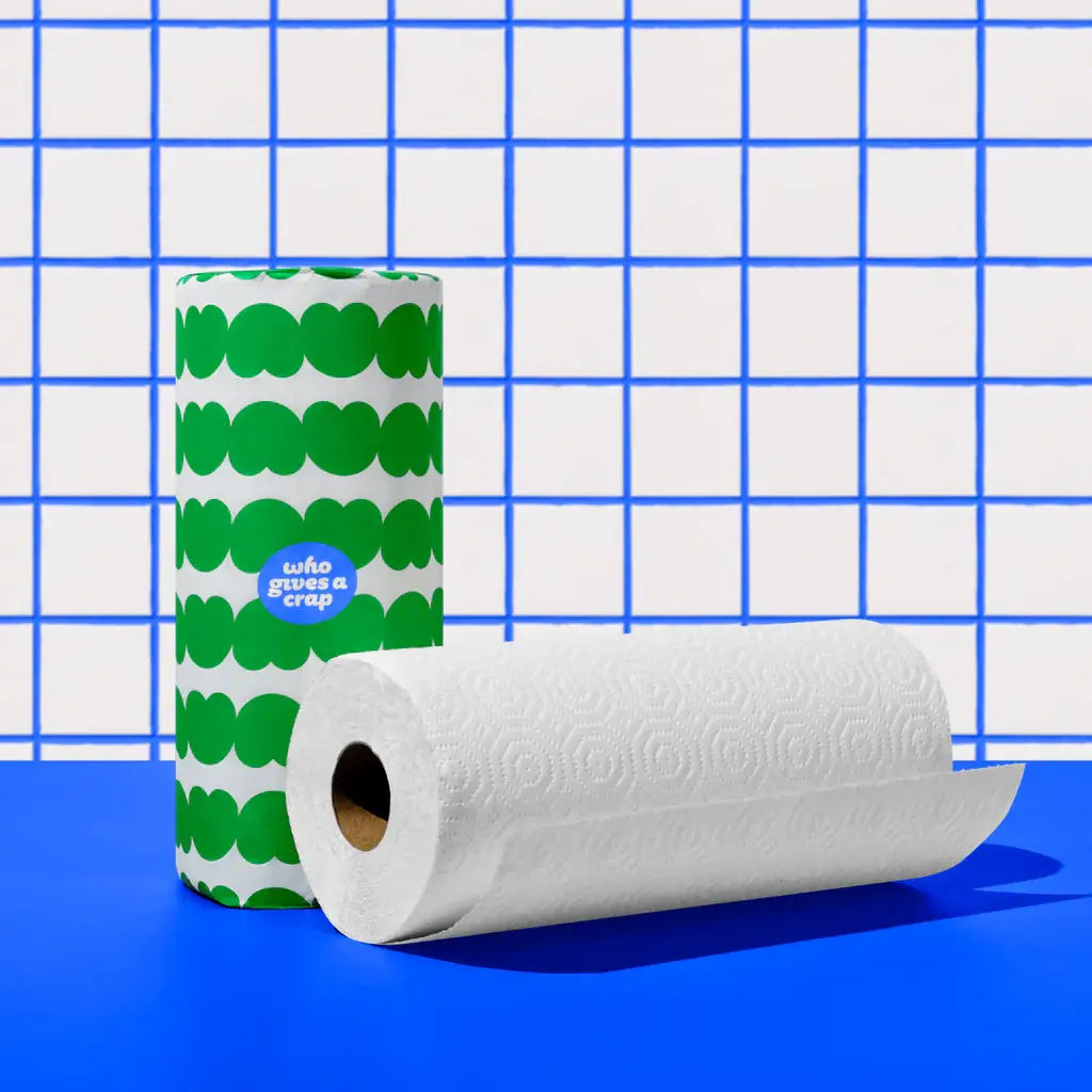 Who Gives a Crap 100% Recycled Paper Towels - 6 Rolls — view 4