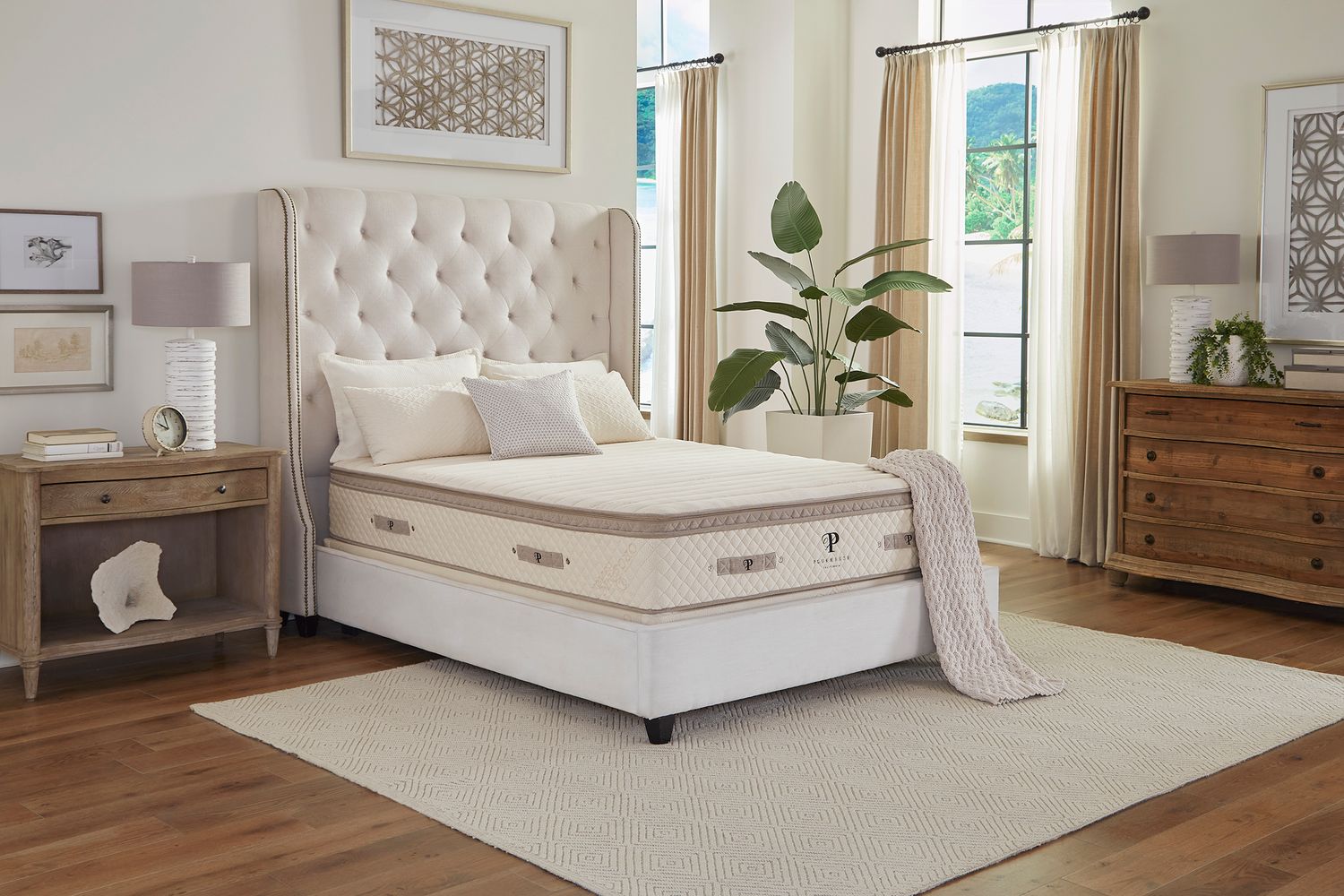 PlushBeds The Luxury Bliss Hybrid Latex Mattress