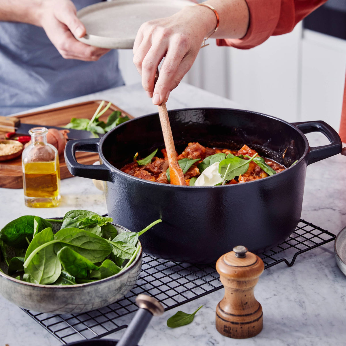 Alva Cookware Alva Nori 5 Qt. Dutch Oven — view 2