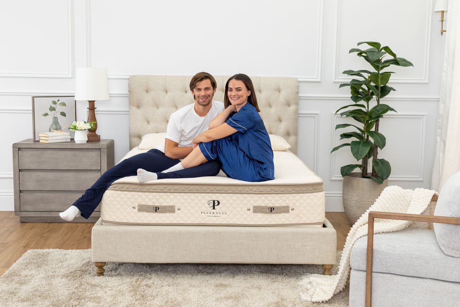 PlushBeds The Luxury Bliss Hybrid Latex Mattress