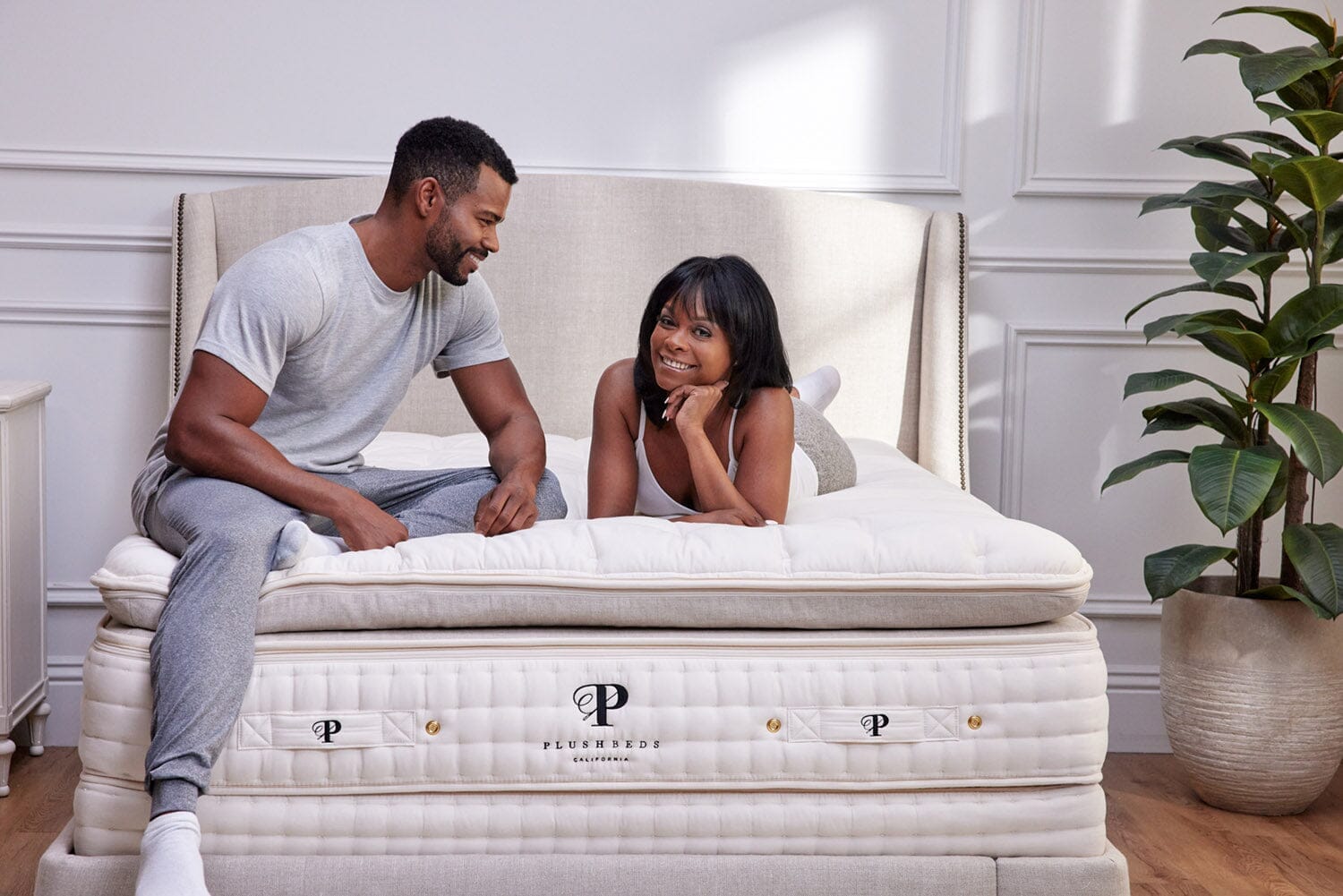 PlushBeds The Organic Bliss Pillowtop Organic Mattress